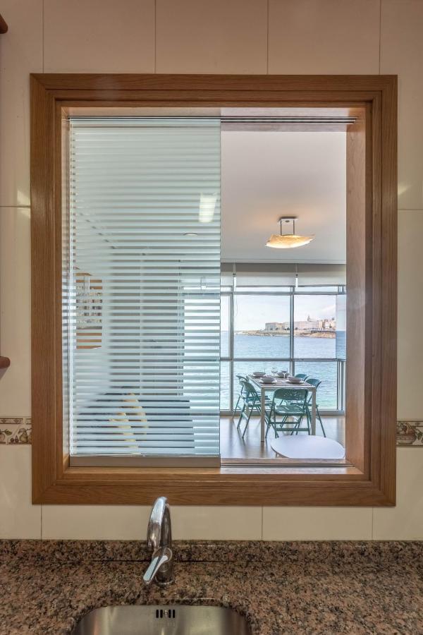 Apartamento En Primera Linea De Playa Riazor A Coruña Buitenkant foto